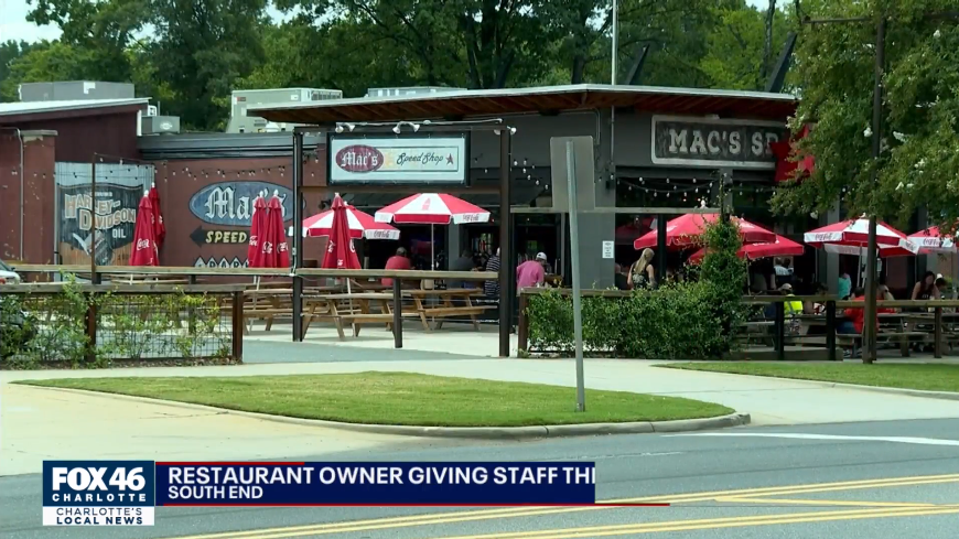 ‘A day to rest.’ Charlotte restaurant employees working 60-hours per week, getting PTO and cash bonus to keep happy